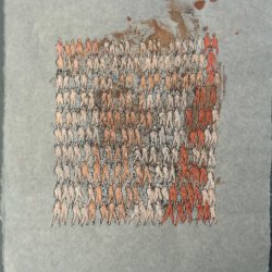 encre, pastel, papier de riz (2021-2024)